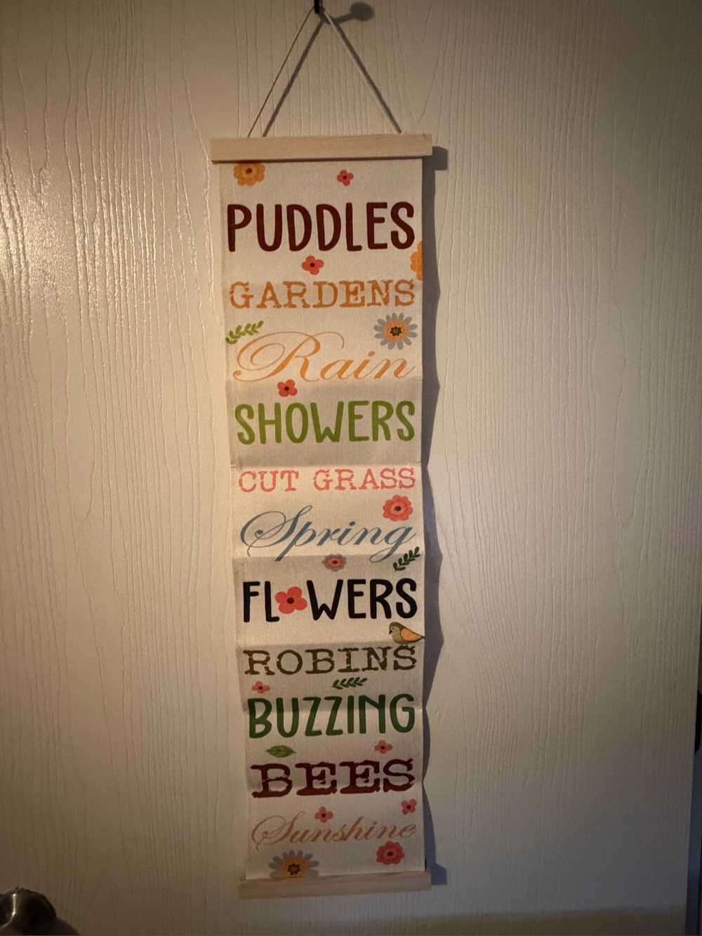 Spring Wall Hanging Banner
